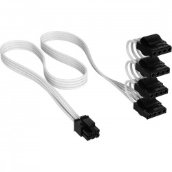 Corsair Type 4 4x PATA Power Blanc