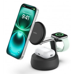Belkin Dock Qi2 25W 3-en-1 Charbon