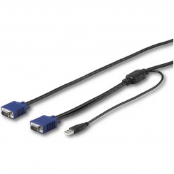***StarTech Câble KVM USB console rack 1,8m