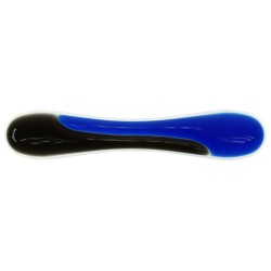 Repose-poignets gel noir bleu