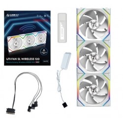 Lian Li UNI SL Pack 3 120mm Blanc