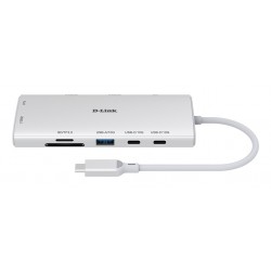 D-Link DUP-A01 station d'accueil - USB-C 2 x HDMI - 1GbE Dual Screen 4K à 60 Hz