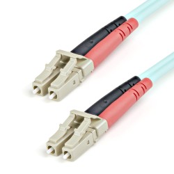 ***StarTech Fibre optique OM2 LC-LC 1m duplex Aqua