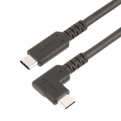 ***StarTech RUGGED coudé droit USB- vers C Câble USB-C 2m Bleu