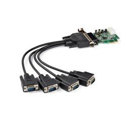 ***StarTech Carte PCIe 4x RS232 LP