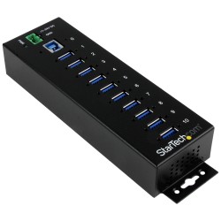 ***StarTech Hub USB 3.0 INDUSTRIEL ports avec PROTECTION CONTRE ESD