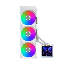 ***Lian Li HydroShift II LCD-S 360C AIO, RGB, LCD 360mm Blanc