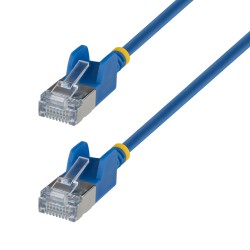 StarTech RJ45 Cat6a 2m Bleu Slim