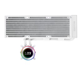 ***Lian Li HYDROSHIFT II LCD-C 360N Fanless ARGB AIO Blanc
