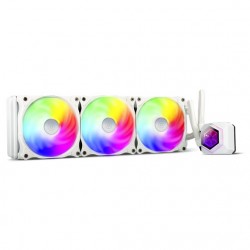 ***SilverStone Permafrost PF360-ARG V2 AIO, 360mm Blanc