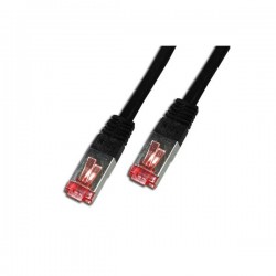 Cordon Cat 6 SSTP Noir LSOH 0.50m