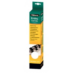 Fellowes Anneaux 16mm Blanc x25