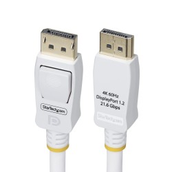 ***StarTech DisplayPort 1.2 3m 4K 60Hz Blanc
