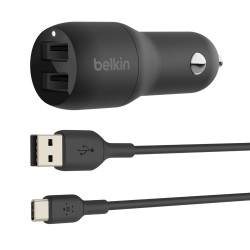 Belkin Chargeur voiture 2x USB-A +