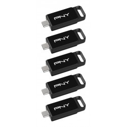 PNY Elite 64Go x5 USB-C