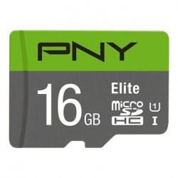 PNY Elite microSD 16Go U1 + adapt