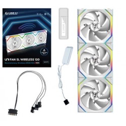 Lian Li UNI SL Pack 3 120mm Blanc