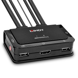 Lindy KVM HDMI 4K 60Hz 2 ports