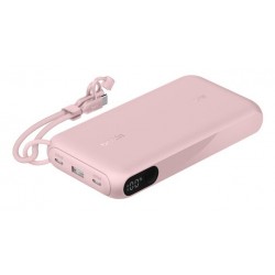 Belkin Power Bank 20K Rose 20W écran