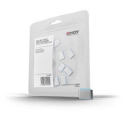 Lindy Verrous USB-C x10 Bleu