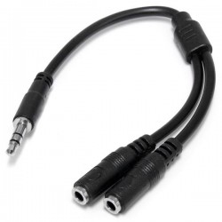 StarTech audio jack 3,5mm Slim 1m