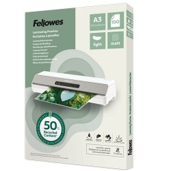 Fellowes Pochettes A3 recyclé Mat