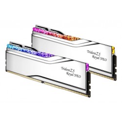 G.Skill 32Go (2x16) 6400 RGB CL3 Argent EXPO Trident Z5 Royal Neo D5