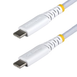 StarTech USB-C 60W 3m Blanc nylon