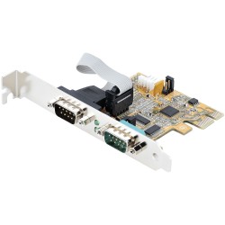StarTech Carte PCIe 2x RS232 DB9