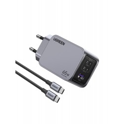 UGREEN Nexode Chargeur GaN 65W 3 ports avec câble