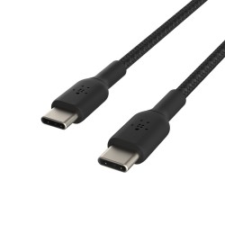 Belkin USB-C USB-C 1m tressé Noi