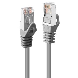 Lindy RJ45 Cat.6 STP 0,3m Gris
