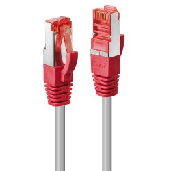 Lindy RJ45 Cat.6 S FTP Crossover 0,5m Gris