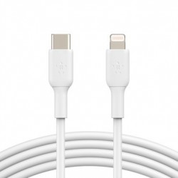 Belkin USB-C Lightning 1m Blanc