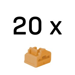 Lindy Verrous RJ45 x20 Orange
