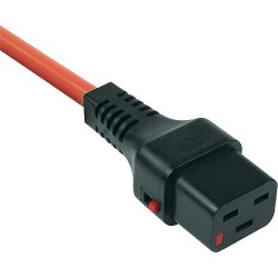 IEC Lock 3m Orange Rallonge secteur C19 C20