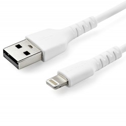 StarTech 1m usb vers lightning Lightning mfi White 1m Blanc