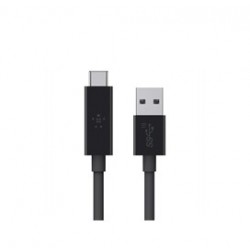 Belkin USB-A USB-C 3.1 1m Noir