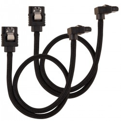 2x Corsair Premium SATA 30cm coudé