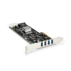 StarTech Carte controleur quadruple bus PCIe vers 4x usb 3.0 PCIe
