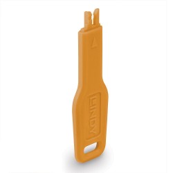 Lindy Cle verrou RJ45 Orange