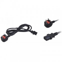 Cordon secteur 1,8m Anglais 2P+T C13