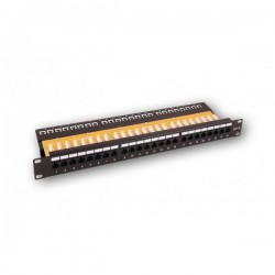 Panneau Cat6 UTP brassage 19in 1 24x RJ45