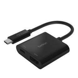 Belkin Adapt USB-C HDMI 60W Noir