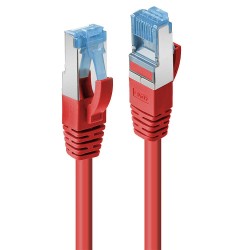 Lindy RJ45 Cat.6A S FTP LSZH 0,3 Rouge