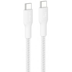 Belkin USB-C USB-C 240W 3m tress Blanc
