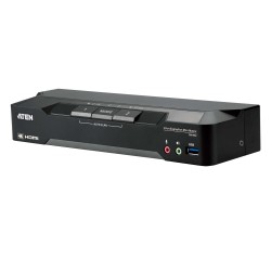 ATEN CM1942 - Mini-matrixKVM switch Boundless double écran