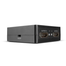 Lindy Split HDMI 18G 2 ports compact