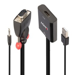 Lindy Conv VGA audio vers HDMI