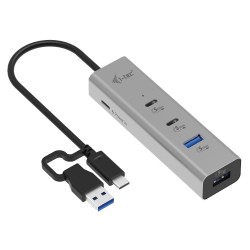I-TEC CAHUBMETAL2A2CPD 2x USB-C 2x